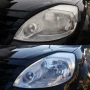 Foto 1: Antes e Depois. Farol Ford Ka. Mais Foco Restauração de Farol Automotivo